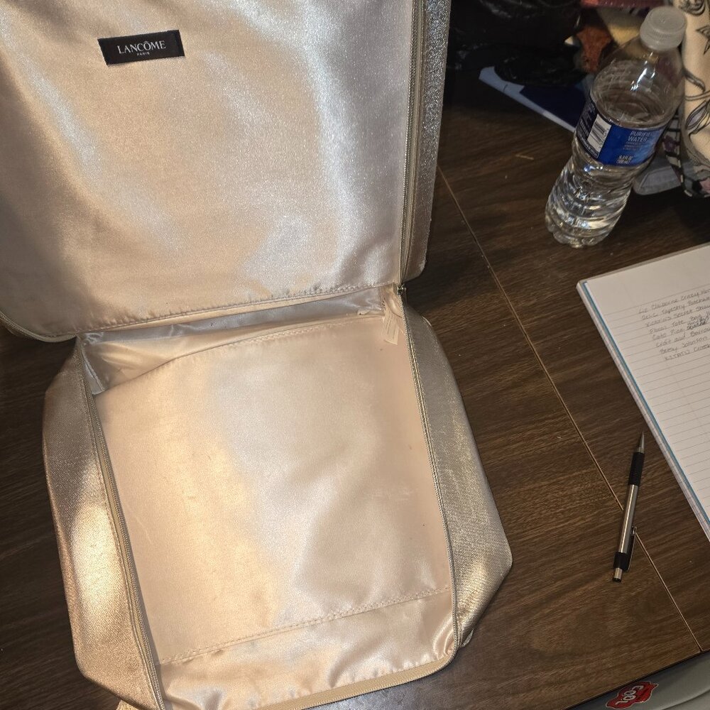 Lancome Gold Cosmetics Case